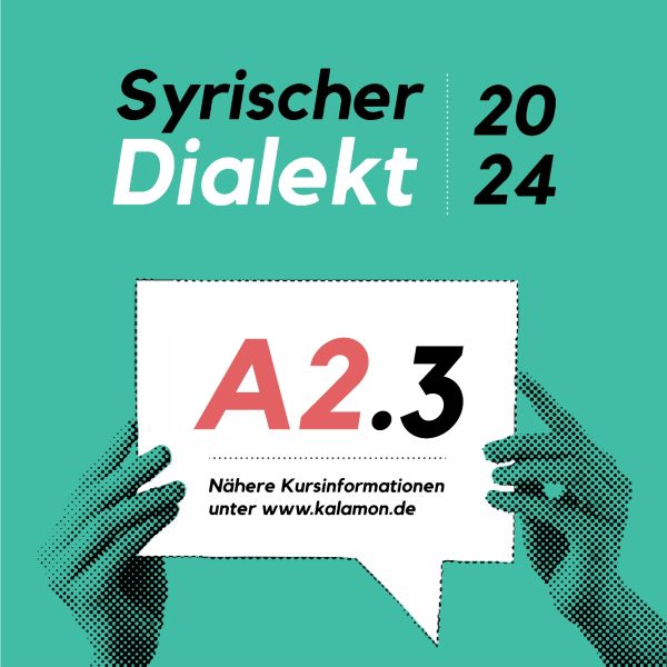 A2.3 syrischer Dialekt - Präsenzkurs (Neukölln)