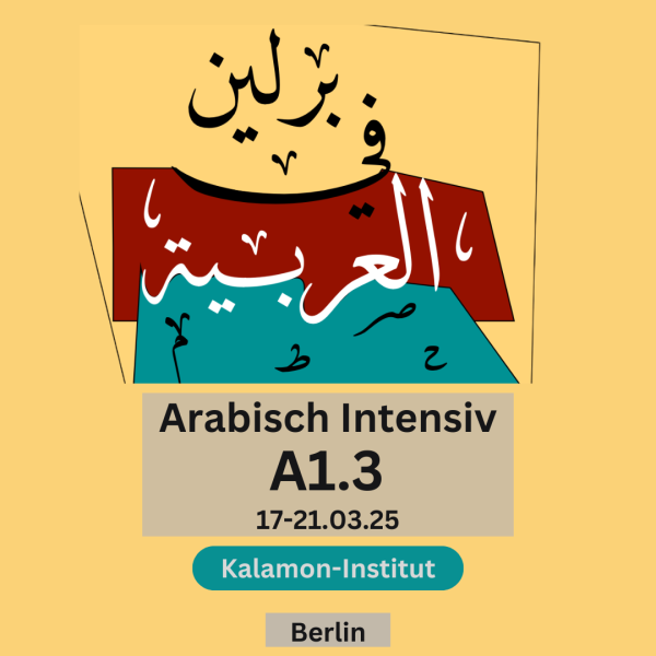 Intensive course  Syrian dialect - In person (Neukölln)